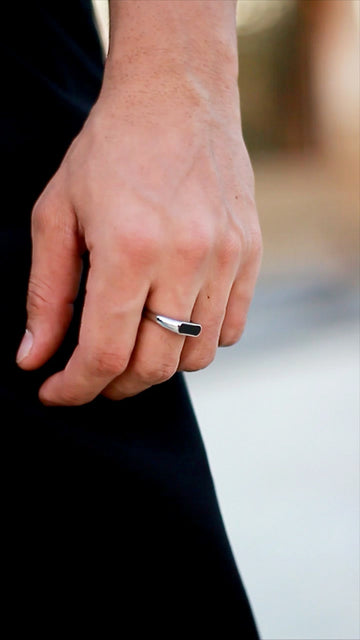 Signet Bar Ring