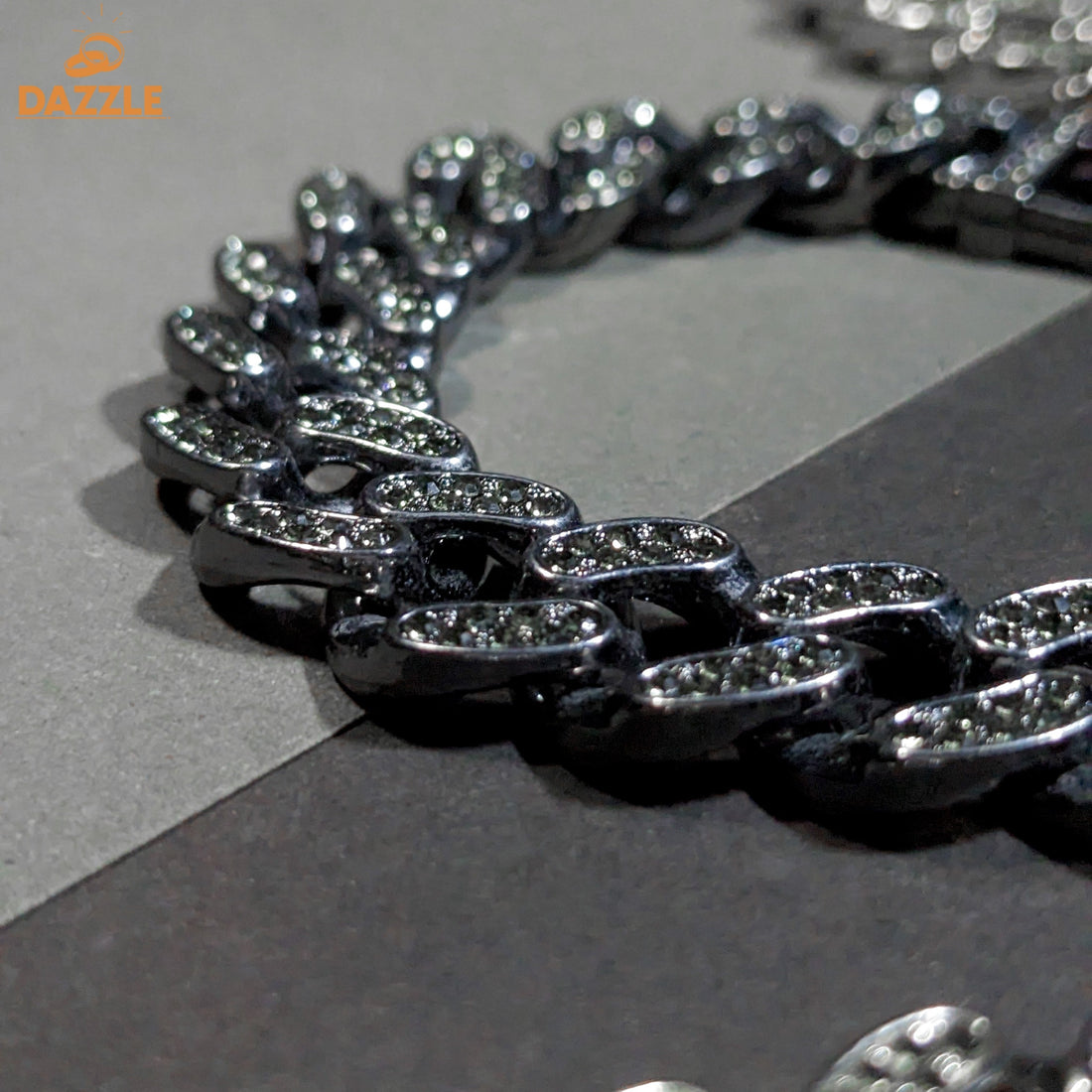 Zircon Miami Curb Cuban Chain  Necklace 13MM Bling Iced